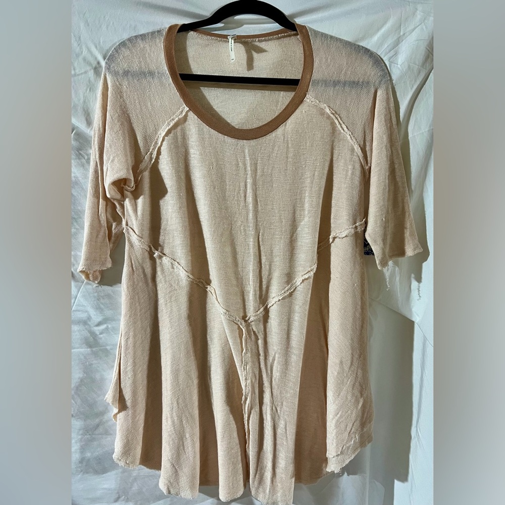 Free People Intimately Free Finely Knit Top Size Medium